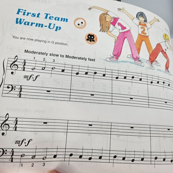 Alfreds Basic Piano Learning Prep Course Level B Lesson and Technic Books Lot 2 - Picture 10 of 15